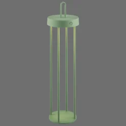 Luminaires Leuchten Direkt ANSELM Lampadaire LED Vert, 1 lumière