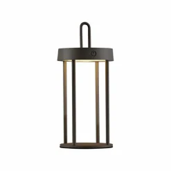 Luminaires Leuchten Direkt ANSELM Lampe à poser LED Noir, 1 lumière