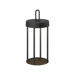 Luminaires Leuchten Direkt ANSELM Lampe à poser LED Noir, 1 lumière