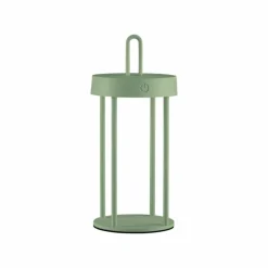 Luminaires Leuchten Direkt ANSELM Lampe à poser LED Vert, 1 lumière