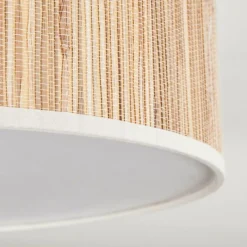 Lampes En Tissu-hofstein Antillo Plafonnier beige, Écru, Blanc, 3 lumières