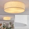 Lampes En Tissu-hofstein Antillo Plafonnier Blanc, 3 lumières