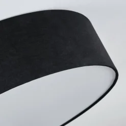 Lampes En Tissu-hofstein Antillo Plafonnier Blanc, 3 lumières