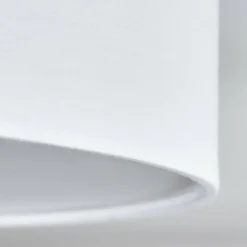 Lampes En Tissu-hofstein Antillo Plafonnier Blanc, 3 lumières