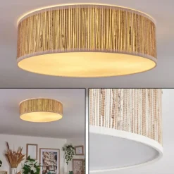 hofstein Antillo Plafonnier Blanc, 3 lumières