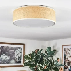 Luminaires Scandinaves-hofstein Antillo Plafonnier Blanc, 3 lumières