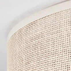 Lampes En Tissu-hofstein Antillo Plafonnier Nickel mat, 3 lumières