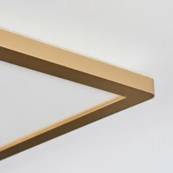 Lampes Dorées-hofstein Antra Plafonnier, Panel LED Or, 1 lumière