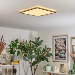 Lampes Dorées-hofstein Antra Plafonnier, Panel LED Or, 1 lumière