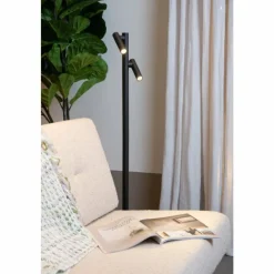 Luminaires Lucide ANTRIM Lampadaire LED Noir, 2 lumières* Éclairage Led