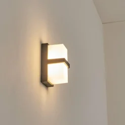 hofstein Antua Lampe murale d´extérieur, Luminaire Up & Down Anthracite, 1 lumière