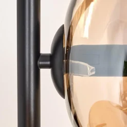 hofstein Apedo Lampadaire Ambre, 4 lumières