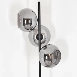 hofstein Apedo Lampadaire Fumé, 3 lumières