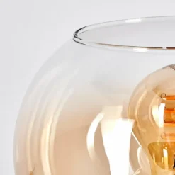 hofstein Apedo Lampe à poser Ambre, Clair, 1 lumière