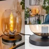 hofstein Apedo Lampe à poser Ambre, Clair, 1 lumière