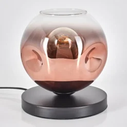 hofstein Apedo Lampe à poser Clair, Cuivré, 1 lumière