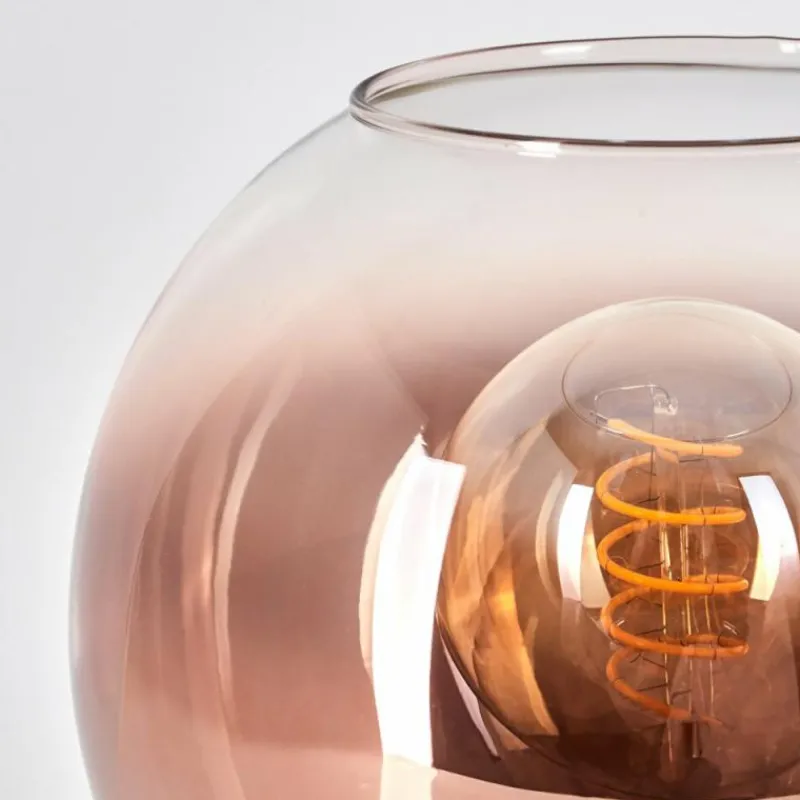 hofstein Apedo Lampe à poser Clair, Cuivré, 1 lumière