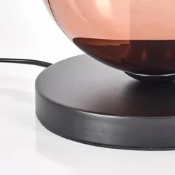 hofstein Apedo Lampe à poser Clair, Cuivré, 1 lumière