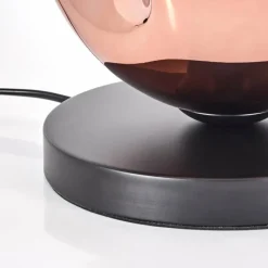 hofstein Apedo Lampe à poser Cuivré, 1 lumière