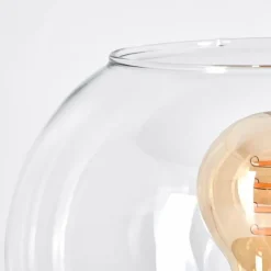 hofstein Apedo Lampe à poser Noir, 1 lumière