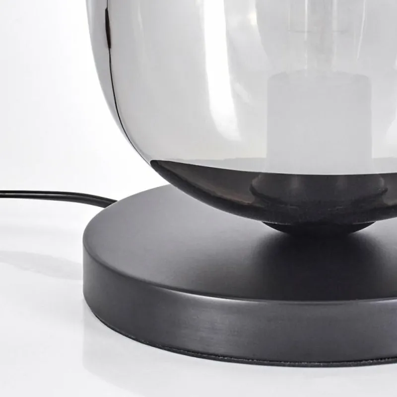 hofstein Apedo Lampe à poser Noir, 1 lumière