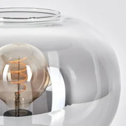 hofstein Apedo Lampe à poser Noir, 1 lumière