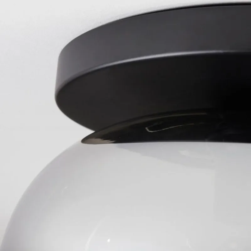 hofstein Apedo Plafonnier, Boule lumineuse Fumé, 1 lumière