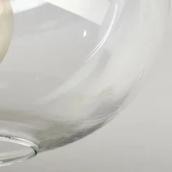 hofstein Apedo Plafonnier, Boule lumineuse Clair, 1 lumière