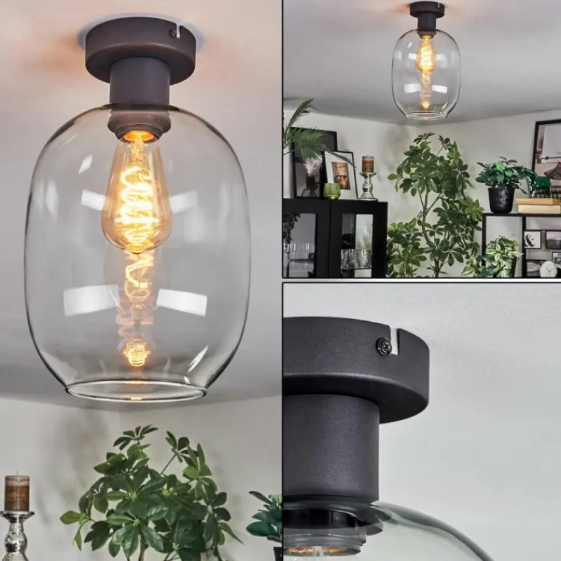 hofstein Apedo Plafonnier Clair, 1 lumière