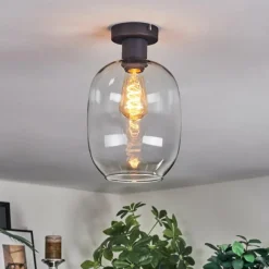 hofstein Apedo Plafonnier Clair, 1 lumière