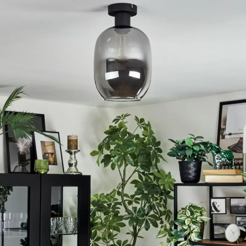 hofstein Apedo Plafonnier Fumé, 1 lumière