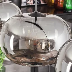 hofstein Apedo Suspension Noir, 3 lumières