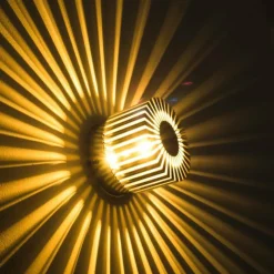 Lampe Turque-hofstein Applique Cantoni Nickel mat, 1 lumière