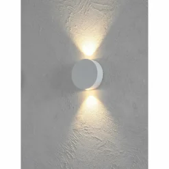 Luminaires Escale Applique Escale SUN LED Blanc, 2 lumières* Appliques