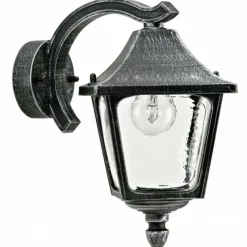 Luminaires Rustiques-Luminaires Albert Leuchten Applique extérieure Albert 1821 Noir, Argenté, 1 lumière