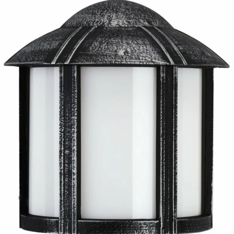 Luminaires Rustiques-Luminaires Albert Leuchten Applique extérieure Albert 3221 Noir, Argenté, 1 lumière