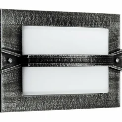 Luminaires Rustiques-Luminaires Albert Leuchten Applique extérieure Albert 6263 Noir, Argenté, 1 lumière