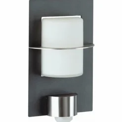 Luminaires Albert Leuchten Applique extérieure Albert 140 Anthracite, 1 lumière, Détecteur de mouvement