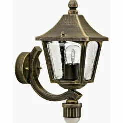 Luminaires Albert Leuchten Applique extérieure Albert 822 Brun, Laiton, 1 lumière, Détecteur de mouvement