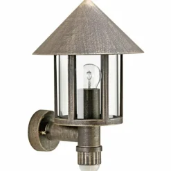 Luminaires Albert Leuchten Applique extérieure Albert 825 Brun, Laiton, 1 lumière, Détecteur de mouvement