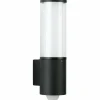 Luminaires Albert Leuchten Applique extérieure Albert 320 Noir, 1 lumière, Détecteur de mouvement