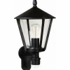 Luminaires Albert Leuchten Applique extérieure Albert 1815 Noir, 1 lumière, Détecteur de mouvement