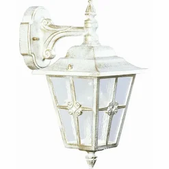 Luminaires Rustiques-Luminaires Albert Leuchten Applique extérieure Albert 1805 Or, Blanc, 1 lumière