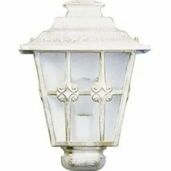 Luminaires Rustiques-Luminaires Albert Leuchten Applique extérieure Albert 3227 Or, Blanc, 1 lumière