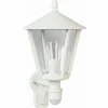 Luminaires Albert Leuchten Applique extérieure Albert 1815 Blanc, 1 lumière, Détecteur de mouvement