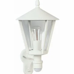 Luminaires Albert Leuchten Applique extérieure Albert 1815 Blanc, 1 lumière, Détecteur de mouvement