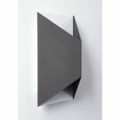 hofstein Applique extérieure Corozal LED Anthracite, Blanc, 2 lumières