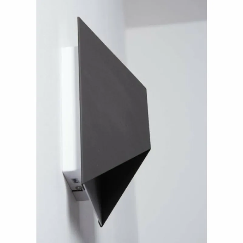 hofstein Applique extérieure Corozal LED Anthracite, Blanc, 2 lumières
