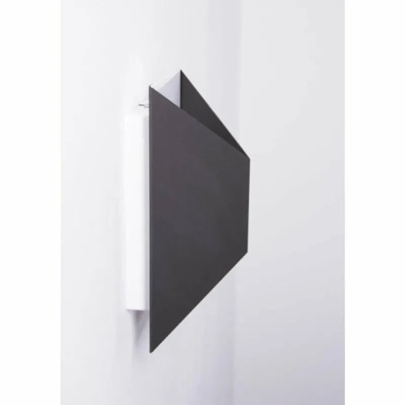 hofstein Applique extérieure Corozal LED Anthracite, Blanc, 2 lumières