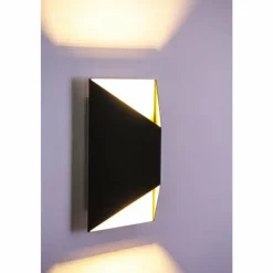 hofstein Applique extérieure Corozal LED Anthracite, Blanc, 2 lumières